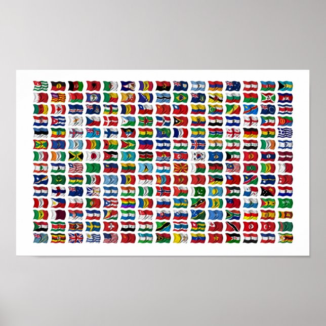 210 Flags of the World - Poster (Front)