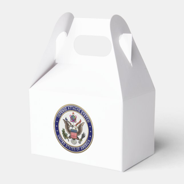 [210] U.S. Defence Attaché System (DAS) Emblem [3D Favour Box (Front Side)