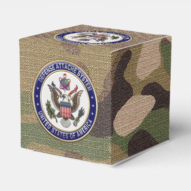 [210] U.S. Defence Attaché System (DAS) Emblem [3D Favour Box (Back Side)