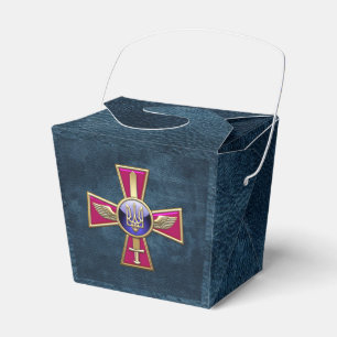 [210] Ukrainian Air Force Emblem Favour Box