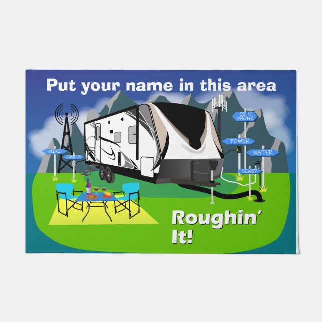 2150 RB Grand Design Imagine Roughin It Doormat (Front)