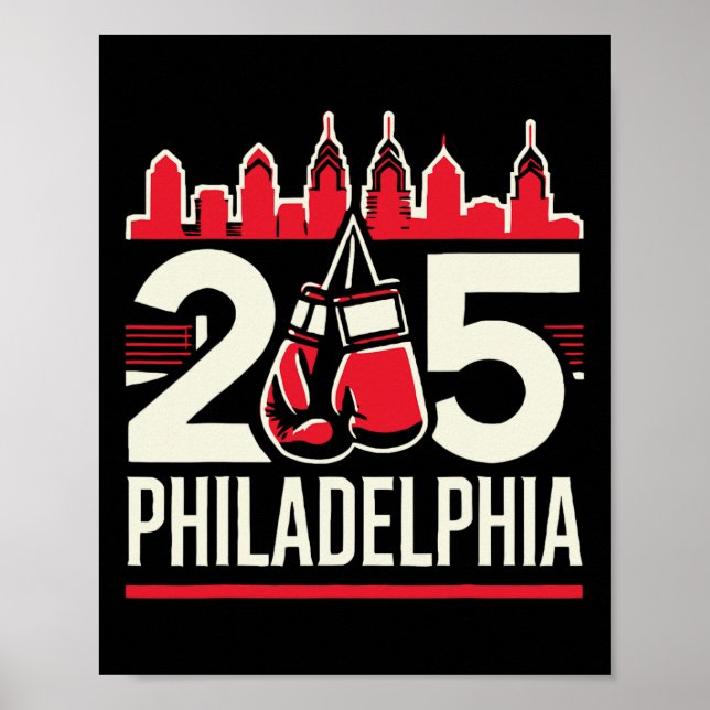 215 Philly Boxing Tradition  Poster (Front)