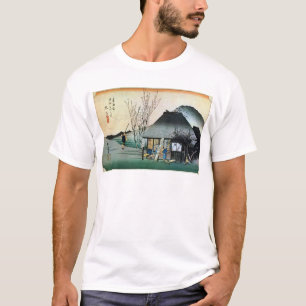 21. 丸子宿, 広重 Maruko-juku, Hiroshige, Ukiyo-e T-Shirt