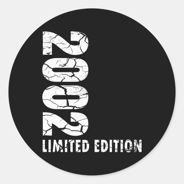21 21Th Classic Round Sticker (Front)