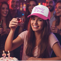 21 and Hot Buy A Drink Neon