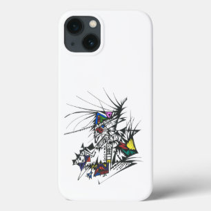21 Colourful Abstract Tribal Tattoo Art iPhone 13 Case