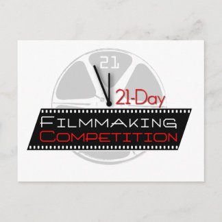 21-Day Filmmaking Competition Postcard