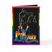 🌈21 & Fabulous Gay Libra Birthday Card🎉
