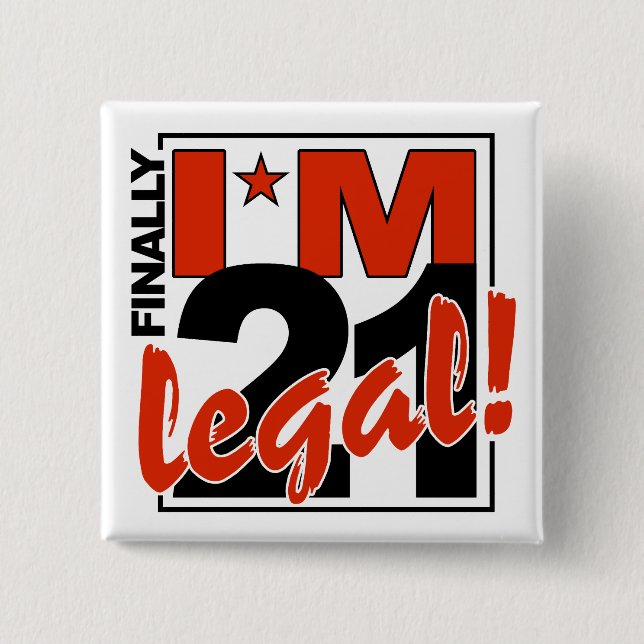 21 & LEGAL button (Front)