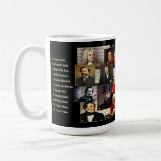 21 Music Masters Coffee Mug
