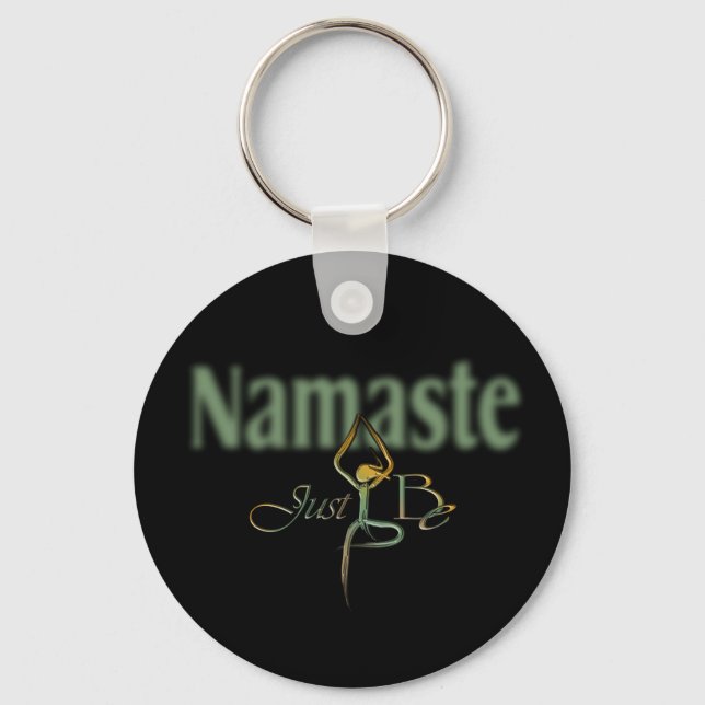 21 Namaste Key Ring (Front)