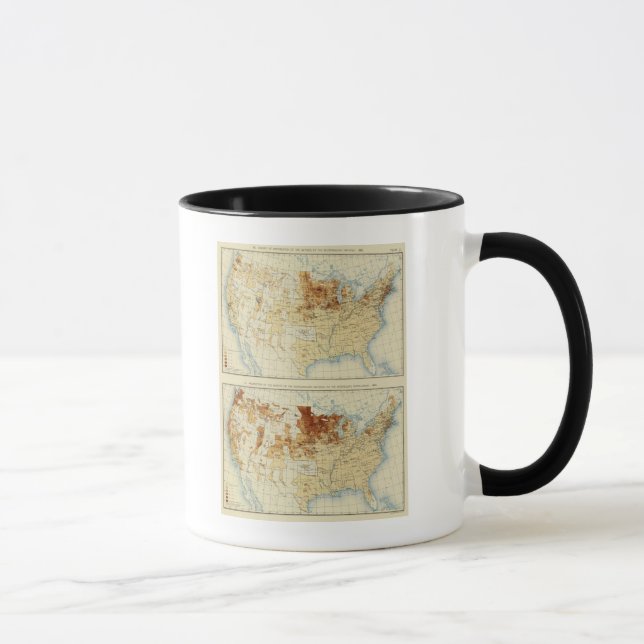 21 Natives of Scandinavian nations 1890 Mug (Right)