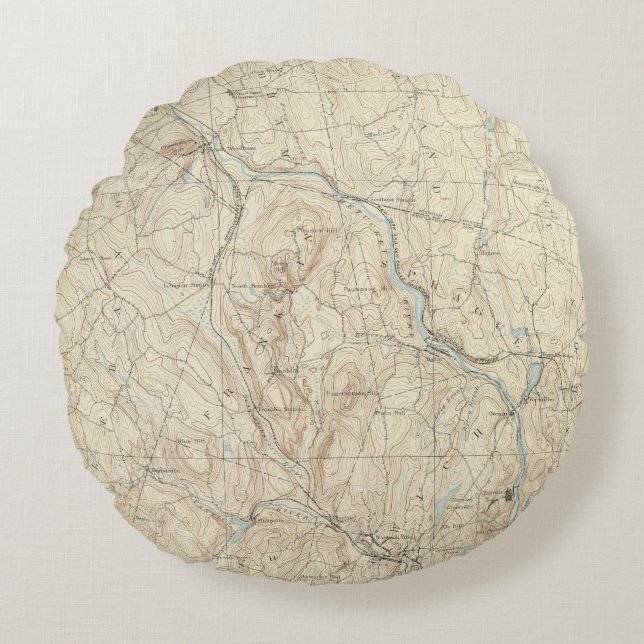 21 Norwich sheet Round Cushion (Front)