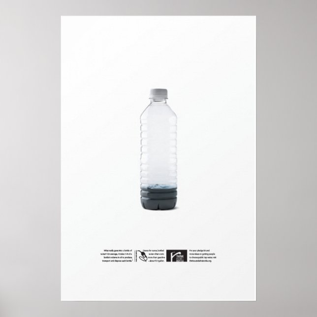 $21 Per Gallon - Think Outside the Bottle Poster (Front)