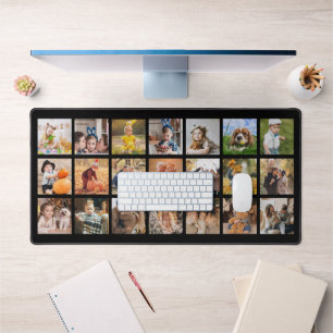 21 Photo Gallery Personalised Desk Mat