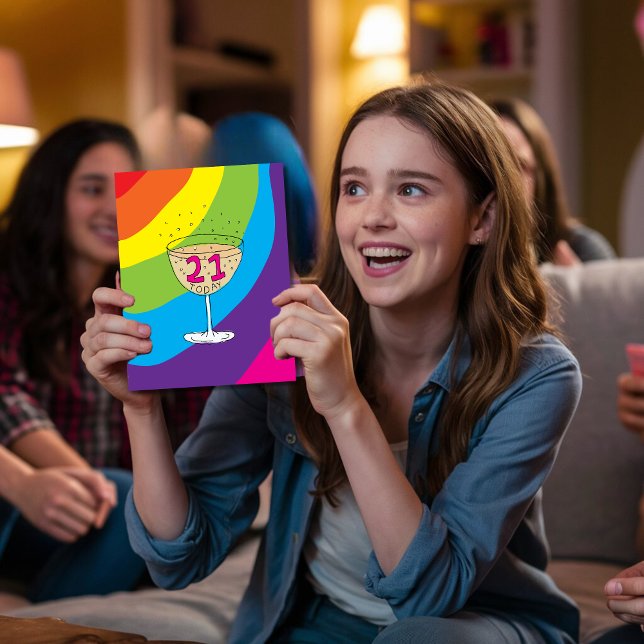 21 Today, 21st Birthday, Twenty-one, Twenty first Card (Creator Uploaded)