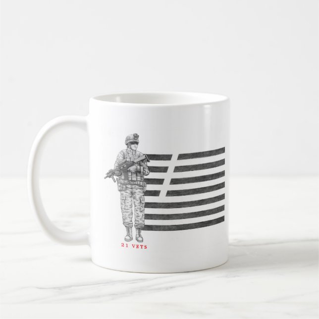 21 Vets Coffee Mug (Left)
