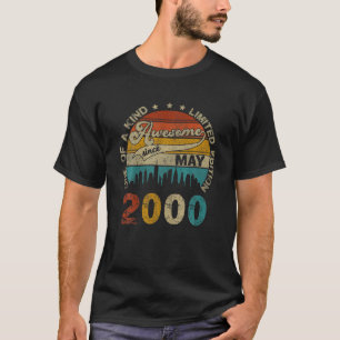 21 Years Old 21St Birthday Gifts Awesome Since May T-Shirt