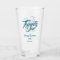 21st birthday add name date year blue template thi