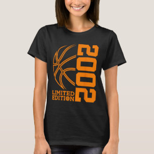 21st BIRTHDAY BASKETBALL LIMITED EDITION 2002 T-Shirt