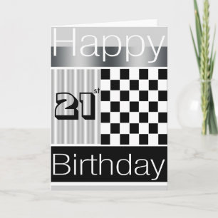 21st Birthday Card