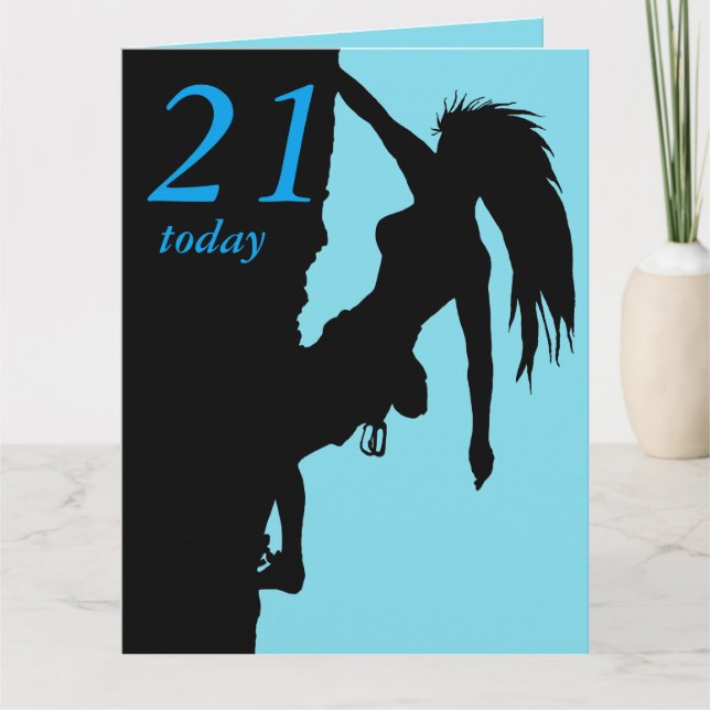 21st birthday card (Front)