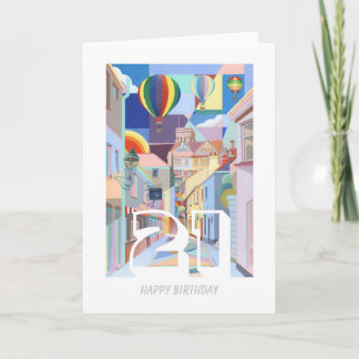 21st. Birthday Card for a very special person