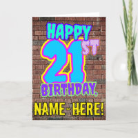 21st Birthday - Fun, Urban Graffiti Inspired Look