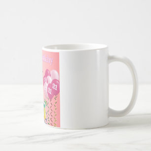 21st Birthday Granddaughter Poem Coffee Mug