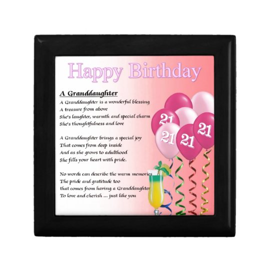 21st Birthday Gift Ideas For Granddaughter