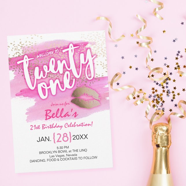 21st Birthday Invitation (Creator Uploaded)