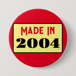 21st Birthday party born 2004 21 pin