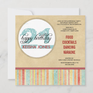 21st Birthday Party Invitations