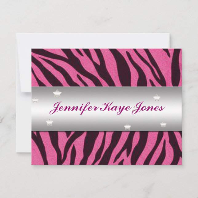21st Birthday Party Personalized Invitation (Front)