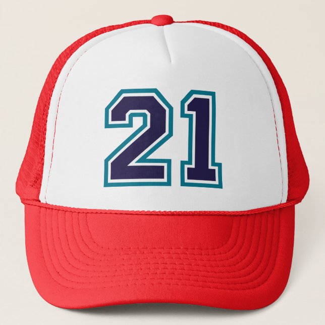 21st Birthday Party Trucker Hat (Front)