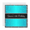 21st Birthday Party Turquoise Stars Black & White