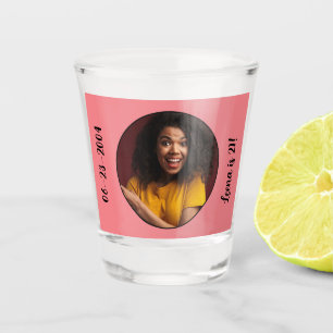 21st Birthday photo Frame  Shot Glass