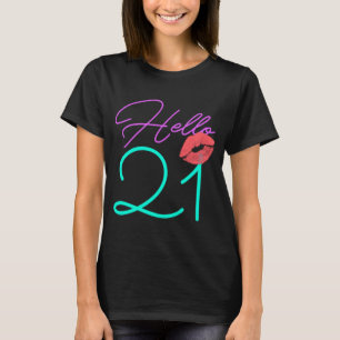 21st Birthday Pink Women T-Shirt