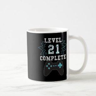 21st Birthday Video Game Humour Tee Funny Gamer Gi Coffee Mug