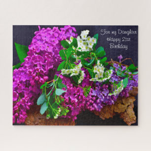 21st Birthday Wishes. Jigsaw Puzzle