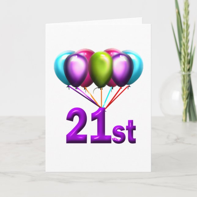 21st card (Front)