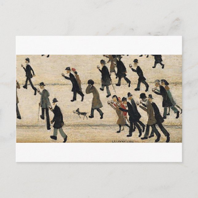 21st Century LS Lowry Postcard (Front)