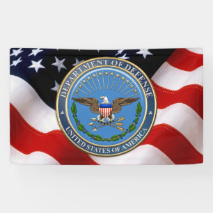 [220] U.S. Department of Defence (DOD) Emblem [3D] Banner