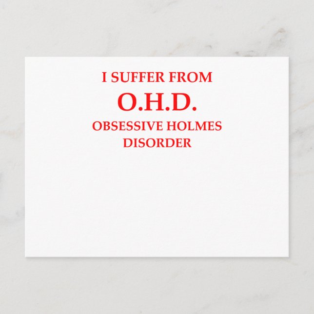 221b baker street postcard (Front)