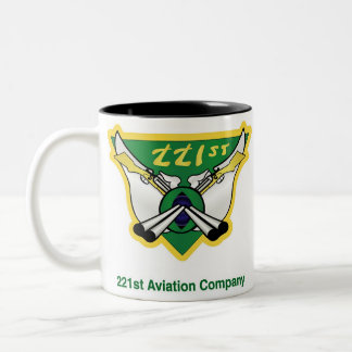 221st Aviation Company , VIETNAM1965-1966 Two-Tone Coffee Mug