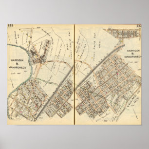 222223 Harrison, Mamaroneck Poster