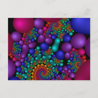 222 Fractal Postcard