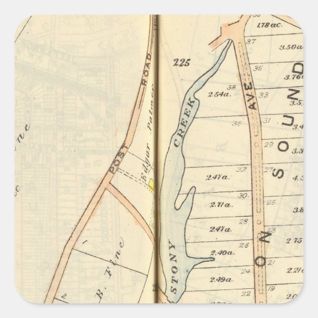 226227 Rye Square Sticker (Front)