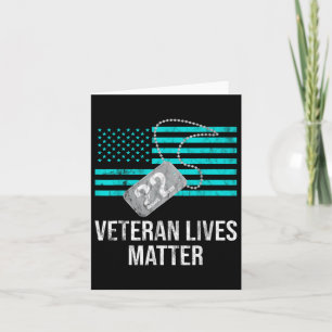 22 A Day Military Veteran Ptsd Suicide Awareness Card
