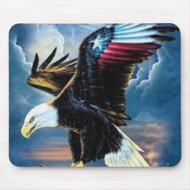 22 eagle, NEVER FOR GET THE COST OF OUR FREEDOM Mouse Pad (Front)